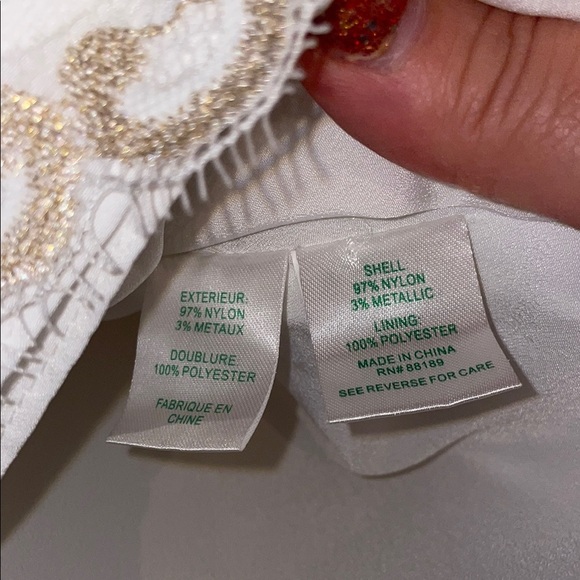 Lilly Pulitzer White Dress with Pink Tag - Picture 9 of 10